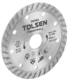 Tolsen Диск алмазний, універсальний, 230х22.2мм, фото  | SNABZHENIE.com.ua