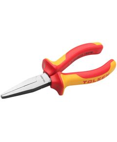Tolsen Плоскогубці подовжені прямі Premium, діелектричні, для робіт під напругою, 160мм, CrV, фото  | SNABZHENIE.com.ua