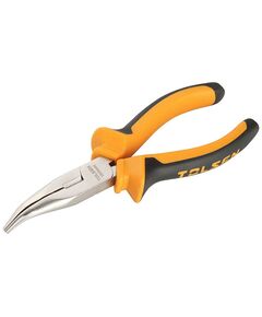 Tolsen Плоскогубці подовжені вигнуті Профі, 160мм, фото  | SNABZHENIE.com.ua