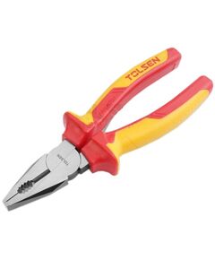 Tolsen Плоскогубці комбіновані Premium, діелектричні, для робіт під напругою 1000В, 200мм, CrV, фото  | SNABZHENIE.com.ua