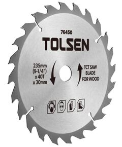 Tolsen Диск пильний по дереву, 185х40Tх30мм, фото  | SNABZHENIE.com.ua