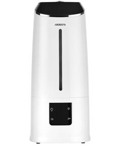 Зволожувач повітря ARDESTO ультразвуковий, 40м2, 6.5л, 390мл/г, електр. кер-ння, пульт ДК, верх. залив води, дисплей, білий, фото  | SNABZHENIE.com.ua
