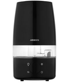 Зволожувач повітря ARDESTO ультразвуковий, 30м2, 4л, 280мл/г, електр. кер-ння, пульт ДК, верх. залив води, дисплей, чорний, фото  | SNABZHENIE.com.ua