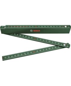 Bosch Лінійка складна, пласмтик, 2000мм, фото  | SNABZHENIE.com.ua