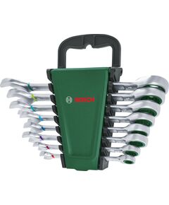Bosch Ключі комбіновані, набір 8шт, 6-19мм, фото  | SNABZHENIE.com.ua
