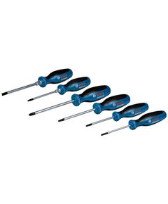 Bosch Викрутка набір 6шт, SL 3.5, 6.5 мм, Т15х75мм, Т20х100мм, PH1x100мм, PZ2x125 мм, фото  | SNABZHENIE.com.ua