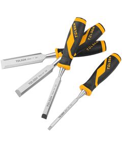 Tolsen Стамеска Профі, набір 4шт, 6-13-19-25 мм, 125мм, CrV, фото  | SNABZHENIE.com.ua