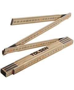 Tolsen Лінійка, складна, дерев'яна 2000мм, фото  | SNABZHENIE.com.ua
