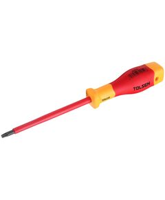 Tolsen Викрутка Premium Torx, діелектрична, T15х80мм, фото  | SNABZHENIE.com.ua