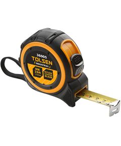 Tolsen Рулетка Ерго, 8мх25мм, автоматичне блокування змотування стрічки, фото  | SNABZHENIE.com.ua