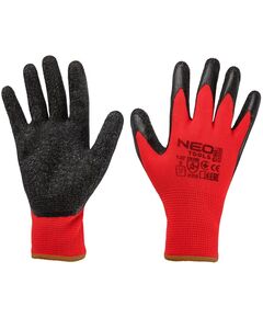 Рабочие перчатки полиэстер с латексом Crincle, размер 9, 3121X, фото  | SNABZHENIE.com.ua