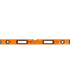 Neo Tools Рівень S 400 алюмінієвий, 80 см, 3 капсули, 2 отвори для рук, фото  | SNABZHENIE.com.ua