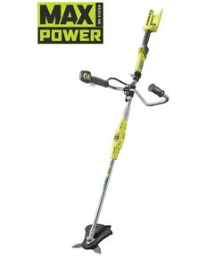 Ryobi Тример садовий акумуляторний Max Power RBC36X26BG2-0 36В 26см ніж/ліска 30см ергоремені Vertebrae 3.7кг без АКБ та ЗП, фото  | SNABZHENIE.com.ua