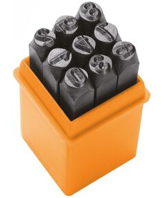 Tolsen Цифри для штампування, набір 9шт, 6х62мм, HRC 48-52, фото  | SNABZHENIE.com.ua