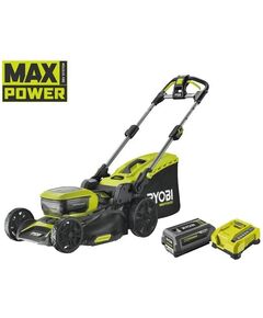 Ryobi Газонокосарка акумуляторна Max Power RY36LMX46A-150 36В акб 1х5А&middot;год 46см 55л 25-75мм 22.5кг, фото  | SNABZHENIE.com.ua