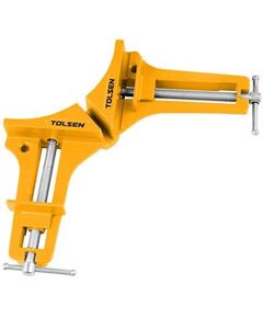 Tolsen Струбцина industrial, кутова, алюмінієва, дві напрямні 76мм, 75х75мм, фото  | SNABZHENIE.com.ua