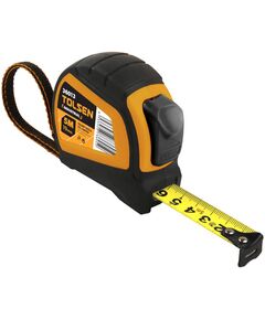 Tolsen Рулетка Профі, 5мх19мм, автоматичне блокування змотування стрічки, фото  | SNABZHENIE.com.ua