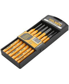 Tolsen Пробійник круглих отворів Профі, набір 6шт, 1.5-8мм, 150мм, кейс, фото  | SNABZHENIE.com.ua