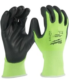 Сигнальні перчатки L/9 з опором порізам 1, фото  | SNABZHENIE.com.ua