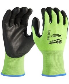 Перчатки сигнальні XL/10 з рівнем порізостійкості 2 MILWAUKEE, фото  | SNABZHENIE.com.ua