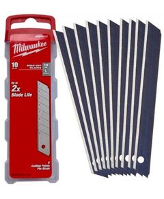 Змінні сегментовані лезвія 18 мм Milwaukee (упаковка 10 шт), фото  | SNABZHENIE.com.ua