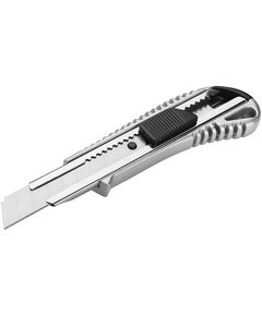 Tolsen Ніж будівельний сегментований, 18мм, корпус з алюмінію, 155мм, фото  | SNABZHENIE.com.ua