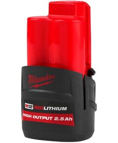 Акумулятор MILWAUKEE M12 HB2.5, 2.5 А·год, Високий Вихід, фото  | SNABZHENIE.com.ua