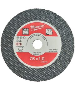 Різальний диск по металу 76мм (5 шт) MILWAUKEE, фото  | SNABZHENIE.com.ua