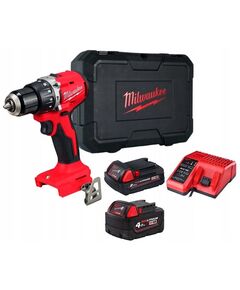 Акумуляторна дрель-шуруповерт безщіткова ударна MILWAUKEE M18 BLPDRC-422С, 60 Нм, фото  | SNABZHENIE.com.ua
