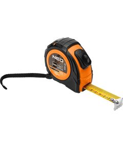Рулетка стальная 10 м x 25 мм, автоматическая блокировка, 2 кнопки 67-225, фото  | SNABZHENIE.com.ua