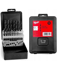 Набір сверел по металу Milwaukee DIN338 HSS-R, 19 шт, фото  | SNABZHENIE.com.ua