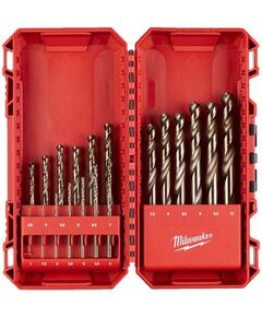 Набір сверел по металу HSS-Co 19 предметів MILWAUKEE для професіоналів, фото  | SNABZHENIE.com.ua