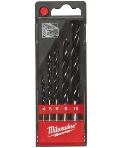 Набір трьохточкових свердел по дереву 5 шт. MILWAUKEE DIN 7487, фото  | SNABZHENIE.com.ua