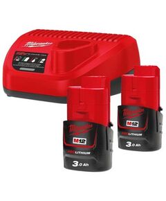 Энергокомплект M12 NRG-302 (2шт B3 + З/У С12С) MILWAUKEE 4933451902, фото  | SNABZHENIE.com.ua