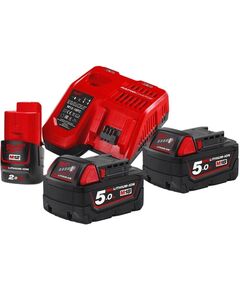 Енергокомплект M18 NRG-502 (2шт, з/у M12-18FC) + акумулятор M12 B2, фото  | SNABZHENIE.com.ua