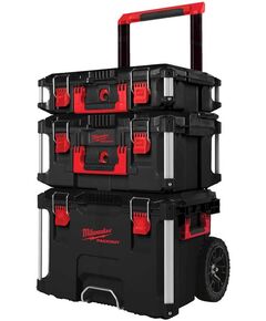 Набір ящиків для інструмента MILWAUKEE PACKOUT&trade;, 3 шт., фото  | SNABZHENIE.com.ua
