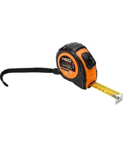 Рулетка рулонна сталева 3 м х 16 мм, автоблокування, дві кнопки стоп NEO, фото  | SNABZHENIE.com.ua