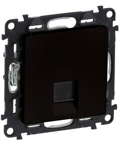 Legrand Розетка RJ45 кат. 5e UTP Legrand Valena Life, матовий чорний, фото  | SNABZHENIE.com.ua