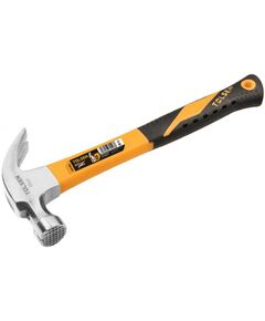 Tolsen Молоток столярний 450г 33см руків'я металеве гумове, фото  | SNABZHENIE.com.ua