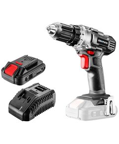 Акумуляторний дриль-шуруповерт Energy+ 18В, Li-Ion, тримач 10 мм, акумулятор 2 Аг, зарядний пристрій GRAPHITE, фото  | SNABZHENIE.com.ua