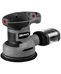 Орбітальна шліфувальна машина 300 Вт, крок 125 мм GRAPHITE, фото  | SNABZHENIE.com.ua