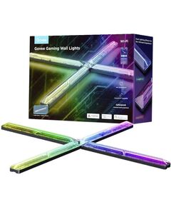 Govee Набір настінних світильників H6063 Gaming Wall light Evangelion, 8шт, RGBIC, WI-FI/Bluetooth, фіолетовий, фото  | SNABZHENIE.com.ua