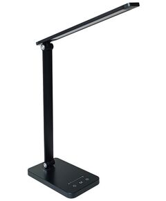 LEDVANCE Лампа настольная Panan DISK FOLD SQ 6.5W 3000К 4000К 6500К с димером черная, фото  | SNABZHENIE.com.ua