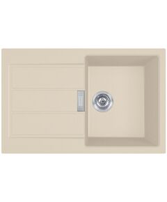 Мийка кухонна Franke Sirius 2 тектонайт, прямокут., з крилом, 780х500х200мм, чаша - 1, врізна, бежевий, фото  | SNABZHENIE.com.ua