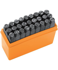 Tolsen Літери для штампування, набір 27шт, латинські літери, 6х62мм, HRC 48-52, фото  | SNABZHENIE.com.ua