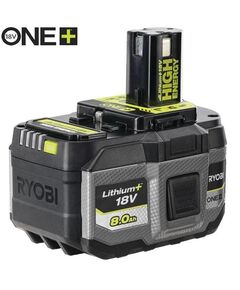 Ryobi Акумулятор ONE+ RB1880T High Energy Lithium+ 18В 8А·год 1.3кг, фото  | SNABZHENIE.com.ua