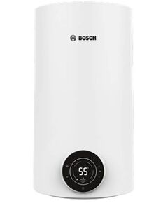 Водонагрівач електр. BOSCH круглий Tronic 4000T, 50л, 1,5кВт, сухий тен, вертикальний монтаж, електр. кер-ння, B, білий, фото  | SNABZHENIE.com.ua