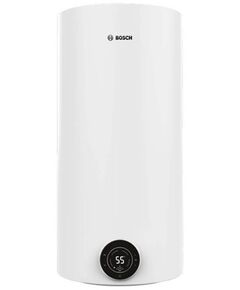 Водонагрівач електр. BOSCH круглий Tronic 4000T, 100л, 2кВт, сухий тен, вертикальний монтаж, електр. кер-ння, B, білий, фото  | SNABZHENIE.com.ua