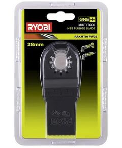 Ryobi Полотно пиляльне занурювальне для багатофункціонального інструменту Ryobi RAKMT01PW28 HSS 28мм, фото  | SNABZHENIE.com.ua