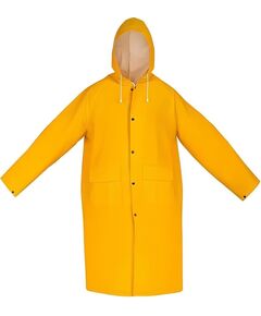 Tolsen Дощовик Tolsen, ХXL, ПВХ-матеріал 0.32мм, водонепроникний, жовтий, фото  | SNABZHENIE.com.ua